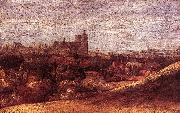 Hercules Seghers View of Brussels from the North-East oil on canvas